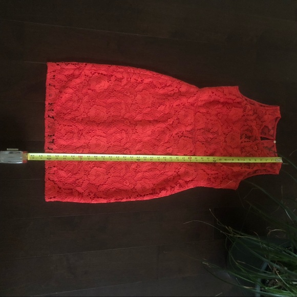 SOLD J. Crew Coral Lace Sheath Dress - size 2 - Picture 5 of 8